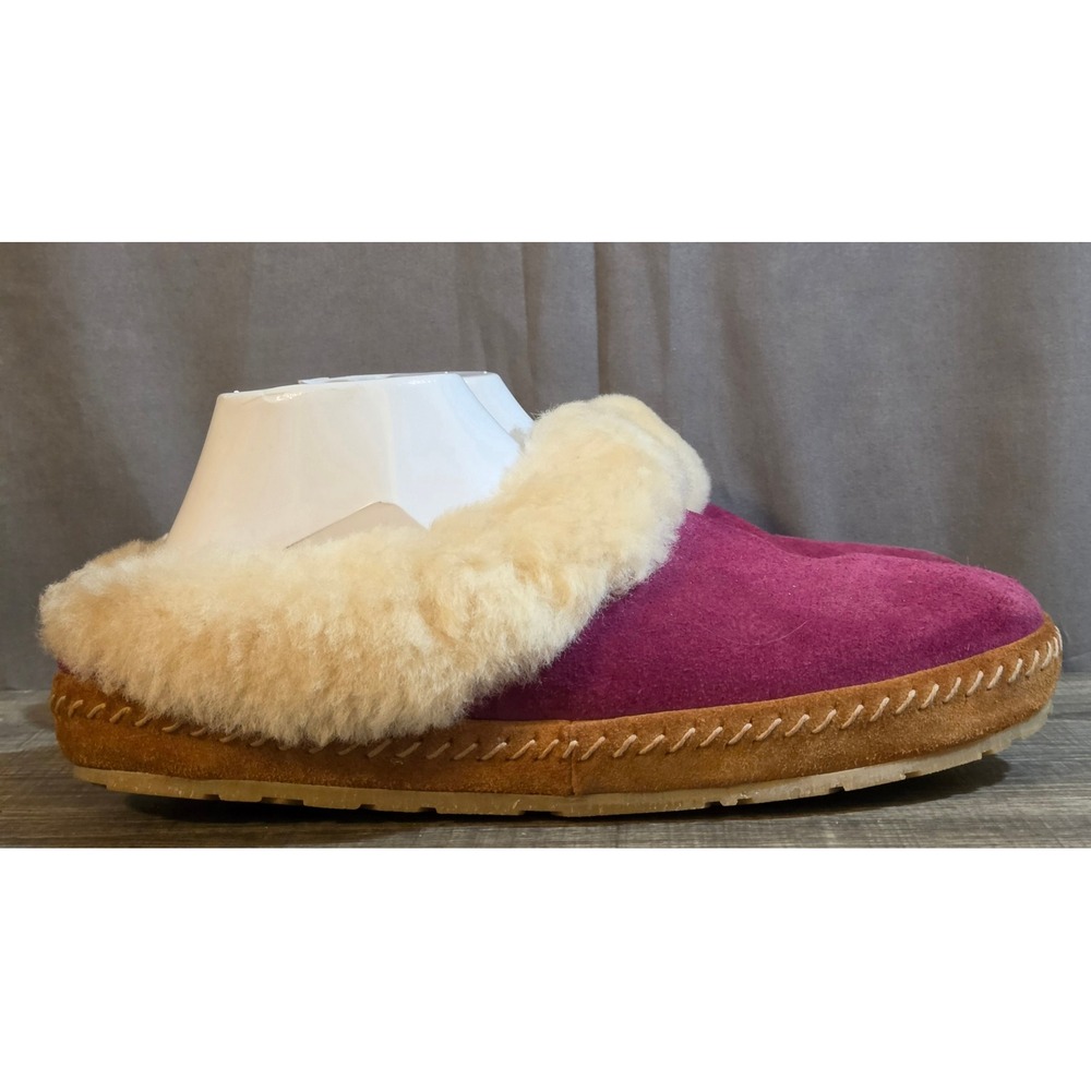 L.L.Bean Wicked Good Slippers Womens Size 11 Magenta